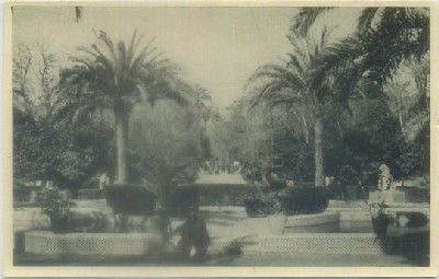 POSTAL DE SEVILLA. PARQUE. GLORIETA DE LOS LEONES Nº 119