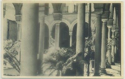 POSTAL DE SEVILLA. PATIO PRIMERO DE LA SANTA CARIDAD Nº 73