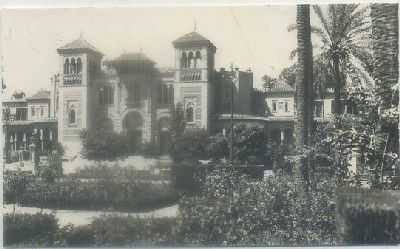 POSTAL DE SEVILLA. PLAZA DE AMERICA. PABELLON MUDEJAR Nº 74