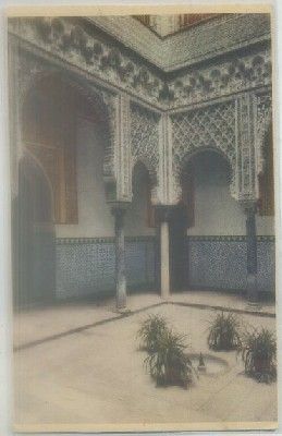POSTAL DE SEVILLA. REALES ALCAZARES. PATIO DE LAS MUÑECAS Nº 6