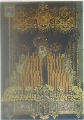 POSTAL DE SEVILLA. SEMANA SANTA. MARIA STMA. DE LAS ANGUSTIAS Nº 35