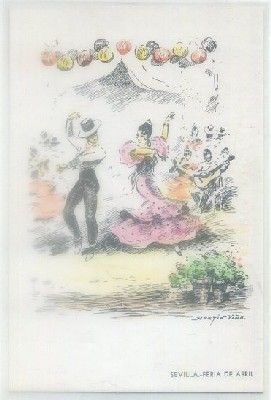 POSTAL ANTIGUA DE SEVILLA: FERIA DE ABRIL. FERIA Nº 23