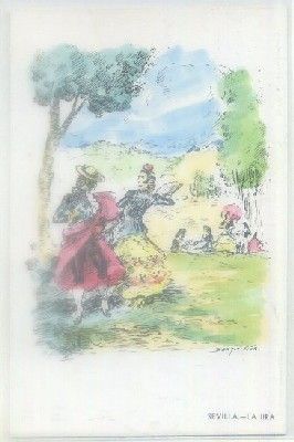 POSTAL ANTIGUA DE SEVILLA: LA JIRA Nº 62