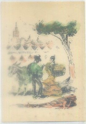 POSTAL ANTIGUA DE SEVILLA: LA FERIA Nº 30