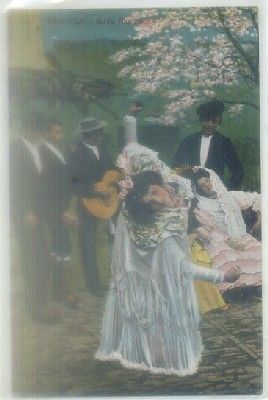 POSTAL ANTIGUA DE SEVILLA: BAILE FLAMENCO