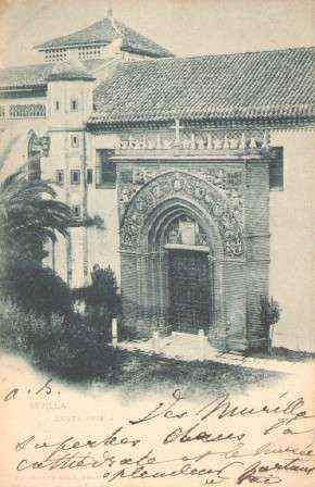 POSTAL ANTIGUA DE SEVILLA. SANTA PAULA.