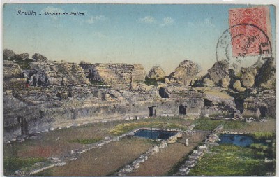 POSTALES ANTIGUA DE SEVILLA. RUINAS DE ITALICA