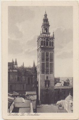 POSTAL ANTIGUA DE SEVILLA. LA GIRALDA
