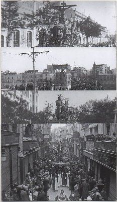 POSTAL DE SEVILLA (REPRODUCCION). LOTE DE 10 POSTALES DE VISTAS DE SEVILLA