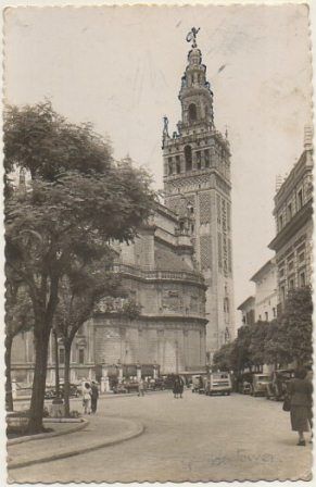 POSTAL DE SEVILLA. LA GIRALDA