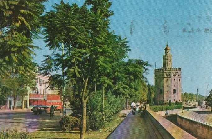 POSTAL SEVILLA TORRE DEL ORO