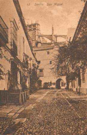 POSTAL ANTIGUA DE SEVILLA. SAN MIGUEL. Nº 45