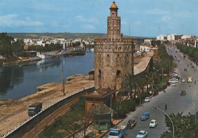 POSTAL SEVILLA TORRE DEL ORO Nº 172