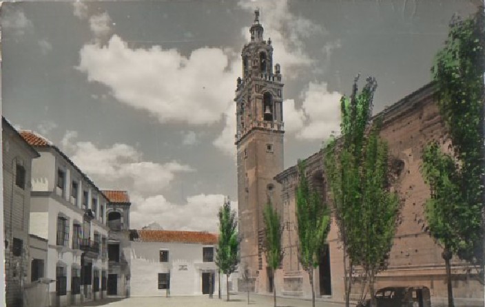 POSTAL SEVILLA ÉCIJA. PARROQUIA MAYOR DE SANTA CRUZ