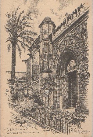 POSTAL SEVILLA CONVENTO DE SANTA PAULA