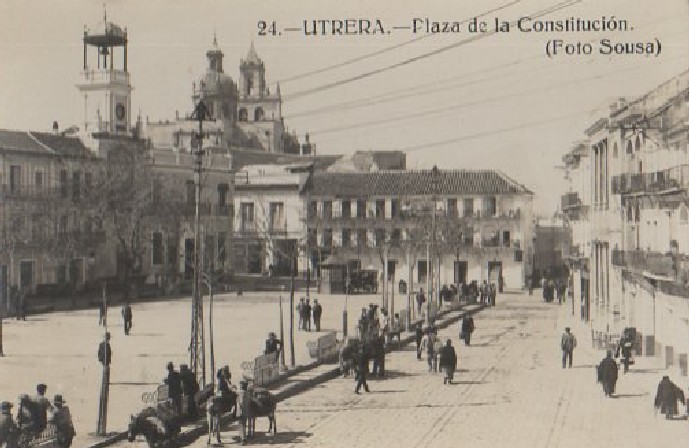 POSTAL SEVILLA PLAZA DE LA CONSTITUCIÓN (UTRERA)