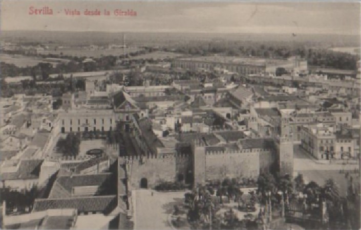 POSTAL SEVILLA VISTA DE LA CATEDRAL