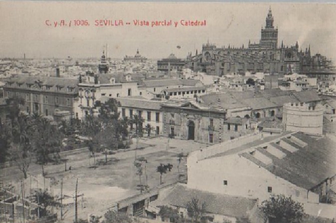 POSTAL SEVILLA VISTA PARCIAL Y CATEDRAL