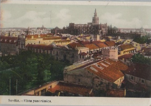 POSTAL SEVILLA VISTA PANORÁMICA