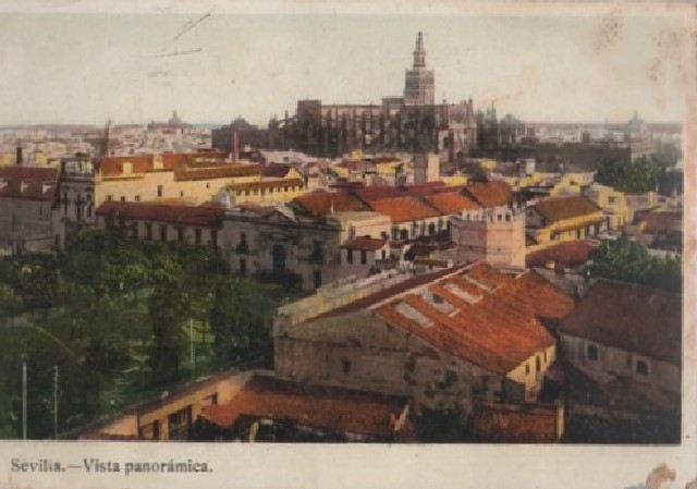 POSTAL SEVILLA VISTA PANORÁMICA
