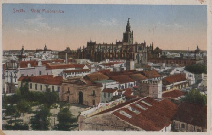 POSTAL SEVILLA VISTA PANORÁMICA