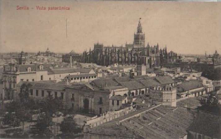 POSTAL SEVILLA VISTA PANORÁMICA