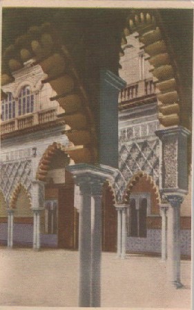 POSTAL SEVILLA EL ALCÁZAR PATIO DE LAS DONCELLAS