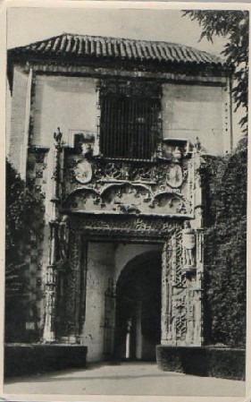 POSTAL SEVILLA ALCÁZAR. PUERTA DE MARCHENA