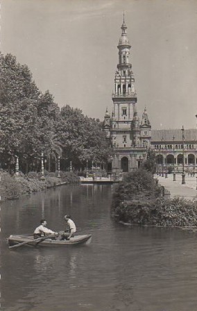 POSTAL SEVILLA PLAZA DE ESPAÑA