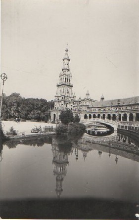 POSTAL SEVILLA PLAZA DE ESPAÑA