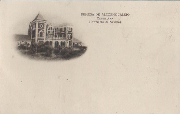 POSTAL SEVILLA DEHESA DE ALCORNOCALEJO CANTILLANA