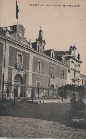 POSTAL SEVILLA MAESTRANZA DE ARTILLERÍA