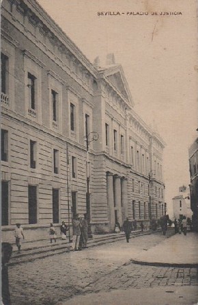 POSTAL SEVILLA PALACIO DE LA JUSTICIA