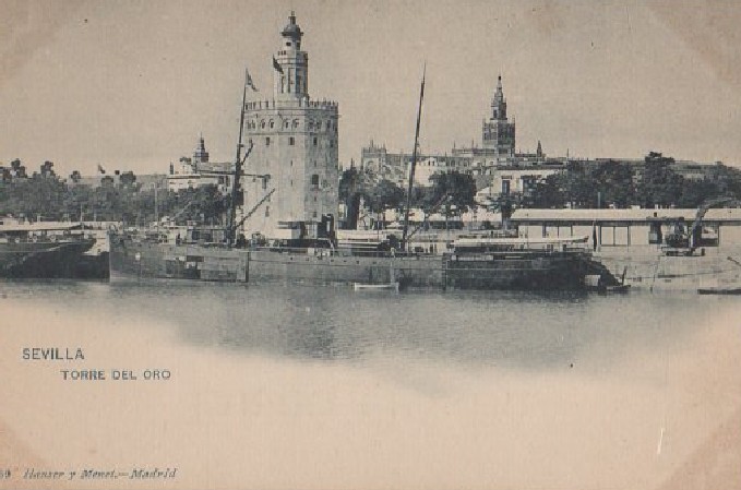 POSTAL SEVILLA TORRE DEL ORO