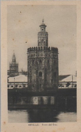 POSTAL SEVILLA TORRE DEL ORO