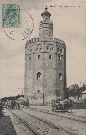 POSTAL SEVILLA TORRE DEL ORO