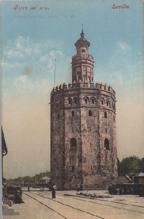 POSTAL SEVILLA TORRE DEL ORO