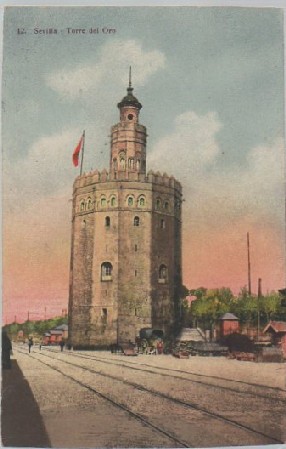 POSTAL SEVILLA TORRE DEL ORO