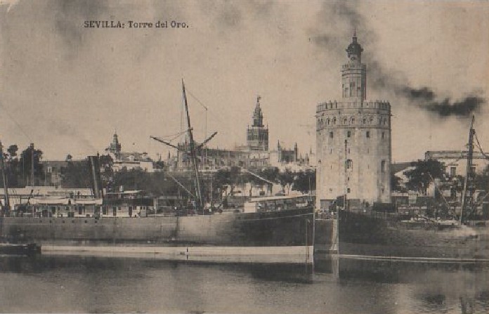 POSTAL SEVILLA TORRE DEL ORO