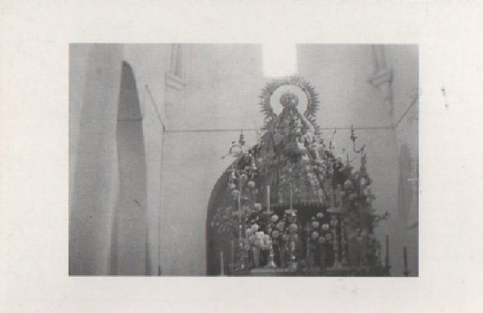 POSTAL VIRGEN DEL ÁGUILA (REPRODUCCIÓN)