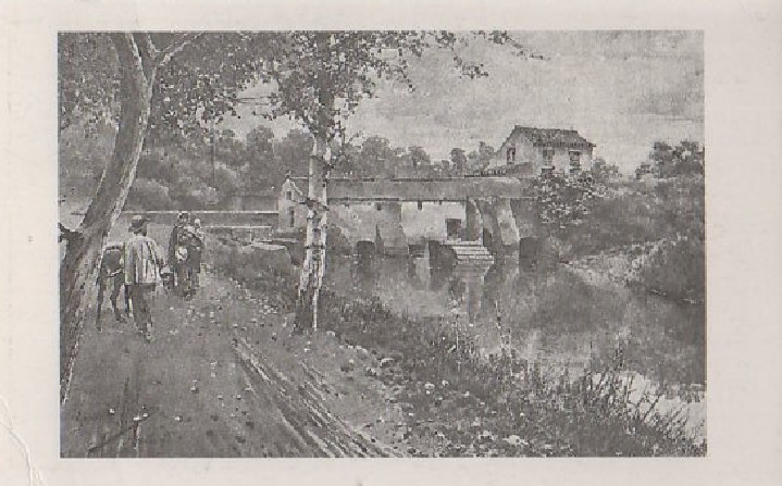 POSTAL MOLINO DEL ARZOBISPO (REPRODUCCIÓN)