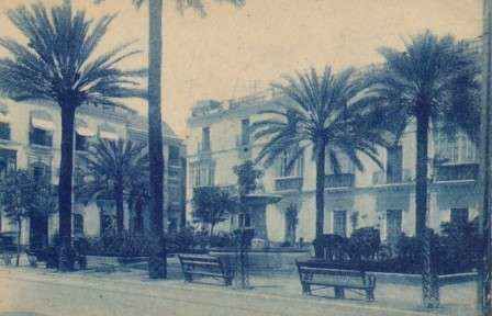 POSTAL ANTIGUA DE SEVILLA. PLAZA DEL PACIFICO.