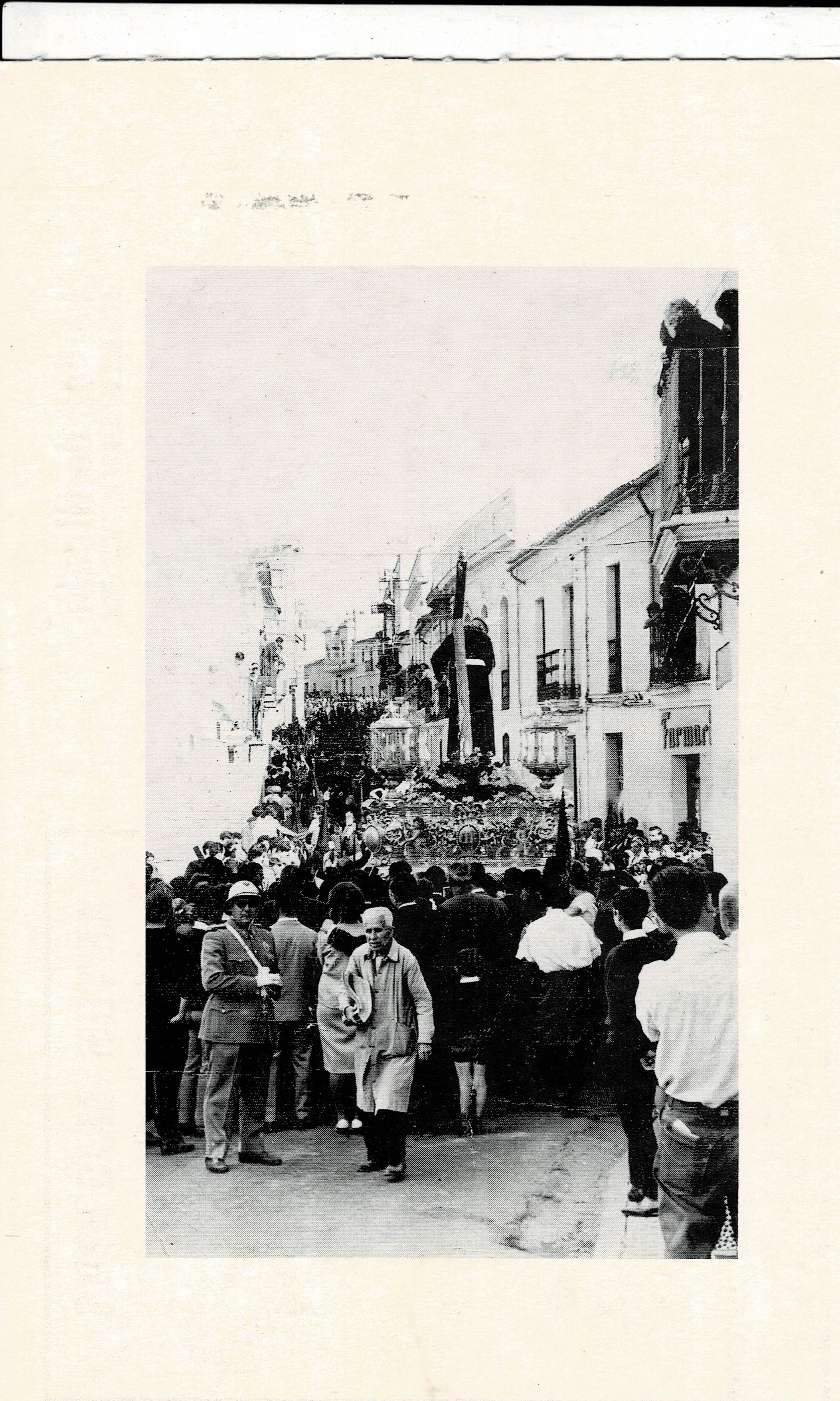 POSTAL DE ALCALA DE GUADAIRA. (REPRODUCCION): SEMANA SANTA AÑOS 60