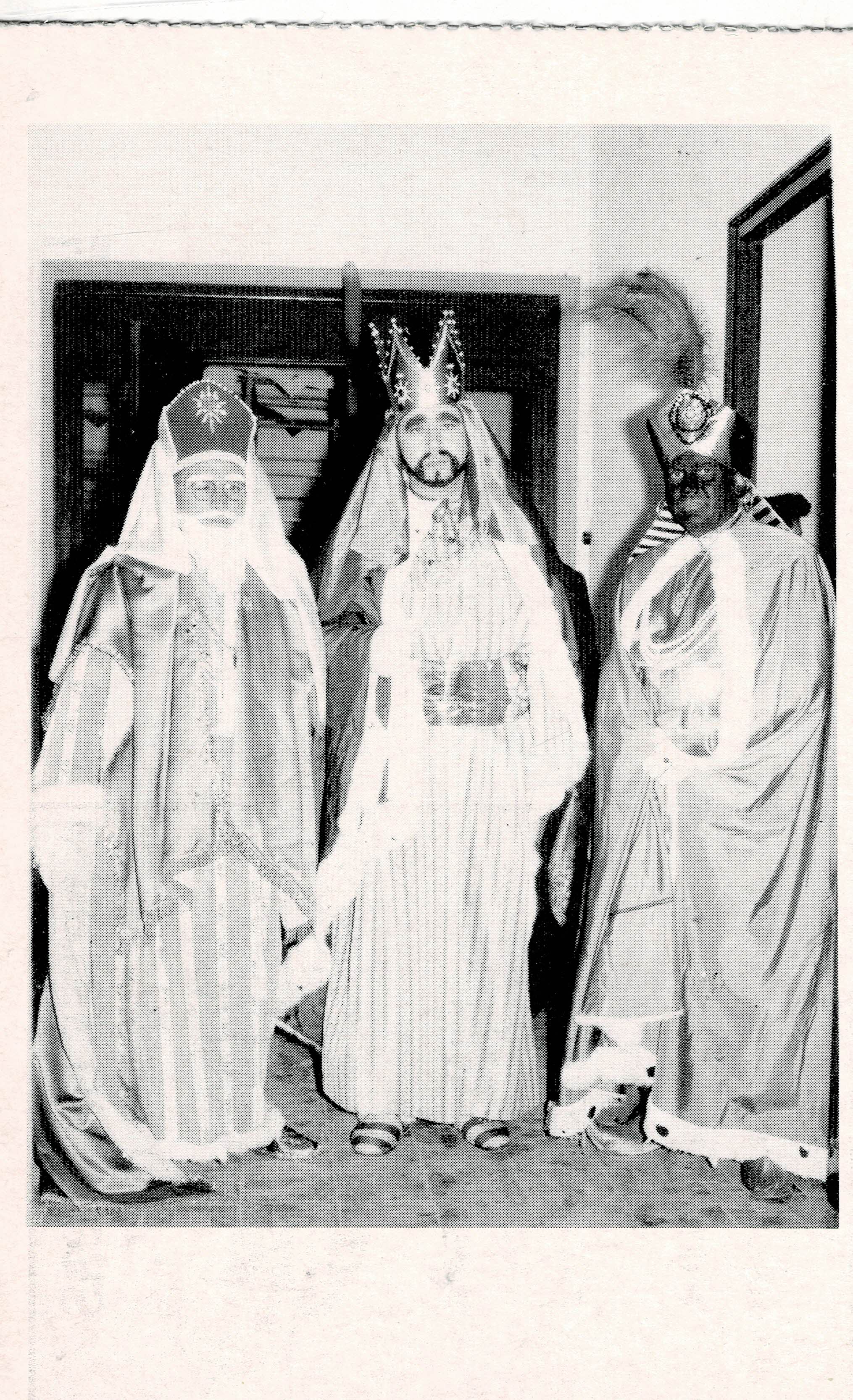 POSTAL DE ALCALA DE GUADAIRA. (REPRODUCCION): REYES MAGOS 1964
