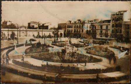 POSTAL DE SEVILLA. TRIANA. PLAZA DE LA ENCARNACION. Nº 53