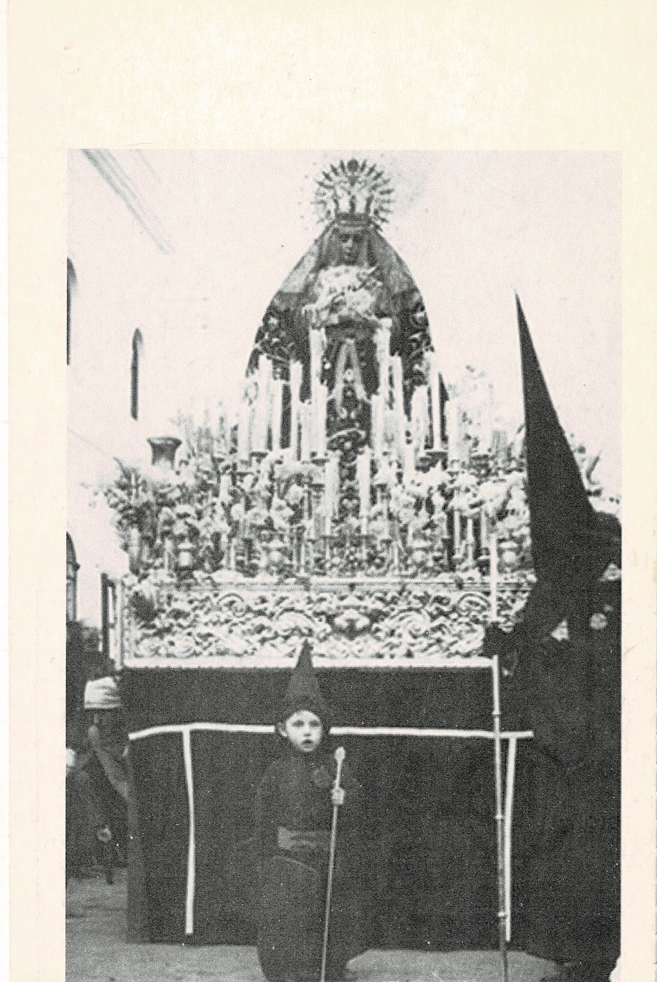 POSTAL DE ALCALA DE GUADAIRA. (REPRODUCCION): VIRGEN DEL SOCORRO