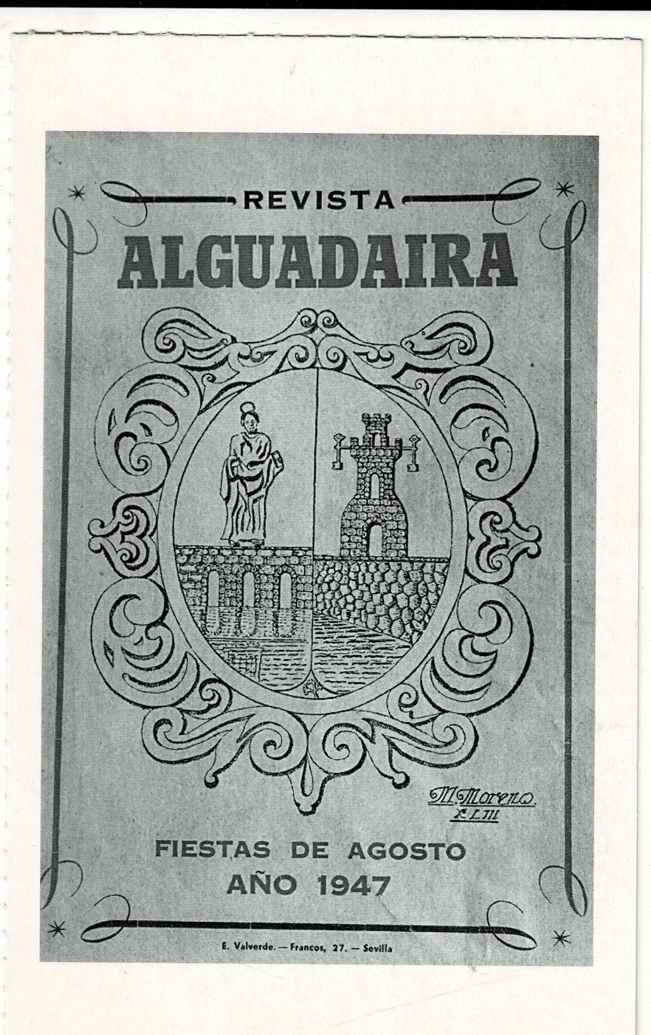 POSTAL DE ALCALA DE GUADAIRA. (REPRODUCCION): REVISTA ALGUADAIRA