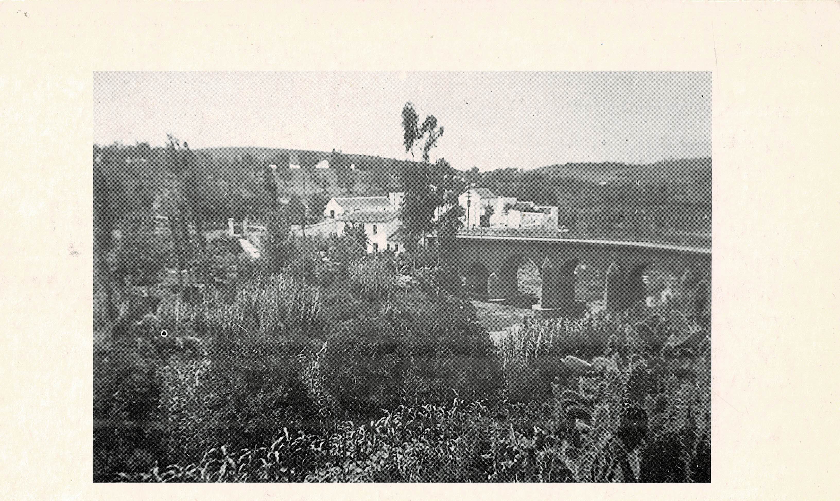 POSTAL DE ALCALA DE GUADAIRA. (REPRODUCCION): PUENTE.