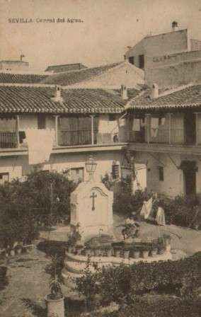 POSTAL ANTIGUA DE SEVILLA. CORRAL DEL AGUA.