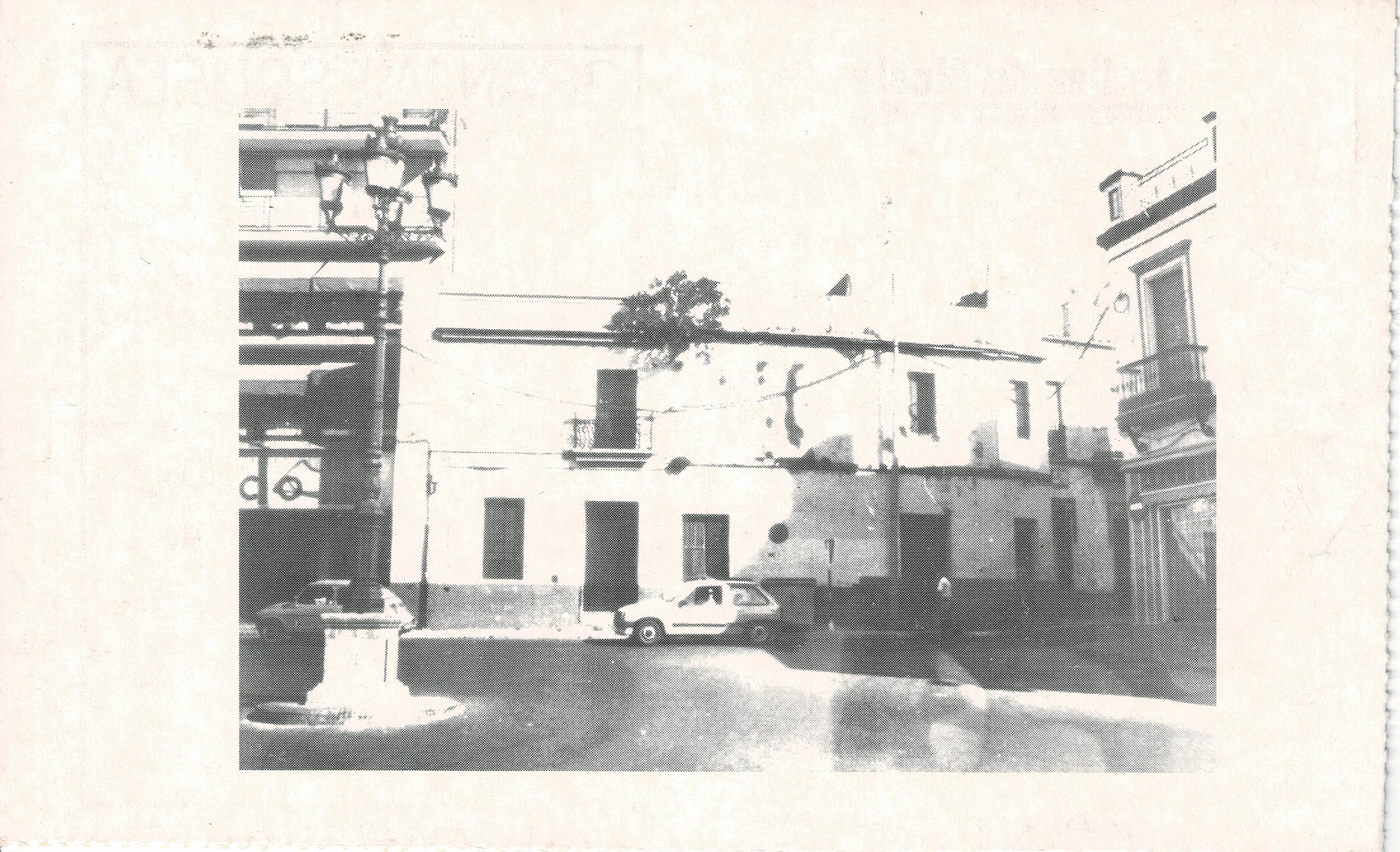 POSTAL DE ALCALA DE GUADAIRA. (REPRODUCCION): PLAZA CERVANTES.